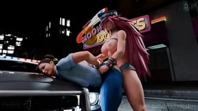 Chun Li Takes a Beating Chun Li Takes a Beating