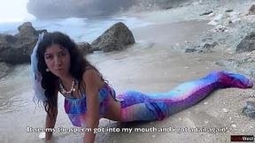 I met a real mermaid on an island and she gave me cock&#x1F346;