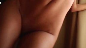 Slurping juicy cream pie, spreading her pink folds deep