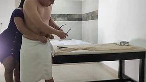 Sexy Latina Masseuse Gets Naked for Big Ass🍑 Flicks and Flirty Touches Sexy Latina Masseuse Gets Naked for Big Ass🍑 Flicks and Flirty Touches
