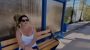 cheating Sis gets drilled by Stepbro on mom's stoop