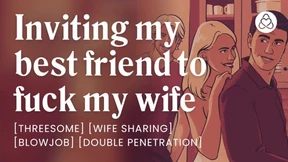 Blowjob buddies swap wives' sloppy seconds in raunchy audio-tinged threesome thrillers Blowjob buddies swap wives' sloppy seconds in raunchy audio-tinged threesome thrillers
