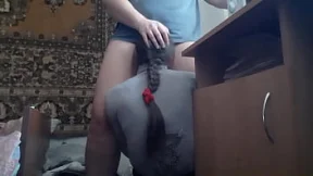 Her head is mere puppetry for my ejaculation, as she's catapulted into aerial ecstasy Her head is mere puppetry for my ejaculation, as she's catapulted into aerial ecstasy