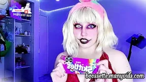 Deranged perverted freak indulges in reckless sugar-craving depravity: 'Psycho Clown Eating Rainbow-Coloured Delights' Deranged perverted freak indulges in reckless sugar-craving depravity: 'Psycho Clown Eating Rainbow-Coloured Delights'