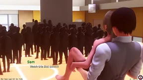 Steamy group bang in Paradise Zone, public sex life unleashed - PT 66