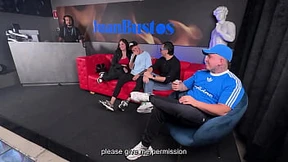 Blonde babe rides monstrous cock🌭 while cheating spouse looks on - Juan Bustos Blonde babe rides monstrous cock🌭 while cheating spouse looks on - Juan Bustos