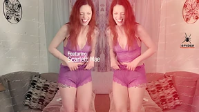 Scarlett Mae rides the world like a dirty little ho