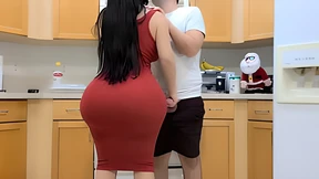 Mom's Big Booty Banger on Kitchen Counter Cravings