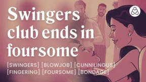 Sexy quartet trades partners for steamy oral😜 sessions at wild swinger gathering Sexy quartet trades partners for steamy oral😜 sessions at wild swinger gathering