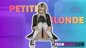 Tiny Goth Girl Learns S&M Sex Tricks from Daddies with Giant Dicks