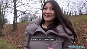Wild Christina Miller receives massive wood pole between evergreen trees outdoors fully naked Wild Christina Miller receives massive wood pole between evergreen trees outdoors fully naked