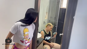 Stepsis sneaks up on me jerking off, demands raw brutal sex till she screams climax🚀, covered in my semen Stepsis sneaks up on me jerking off, demands raw brutal sex till she screams climax🚀, covered in my semen