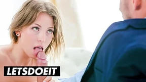Blonde Cutie Vera Wastes No Time Getting Down And Dirty Like An Animal