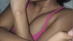 Morning delight cum drippings and morning wood on sheets