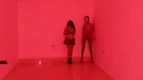 I am with my step-sister doing a special dance