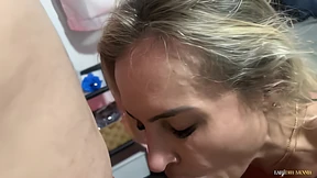 Big-titted blonde had her world rocked by vigorous massage leading to intense pussy&#x270C; pounding