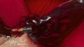 This 'Sassy Feet' is all about cock🌭 domination, chastity, and black vibrator ridden orgasms! This 'Sassy Feet' is all about cock🌭 domination, chastity, and black vibrator ridden orgasms!