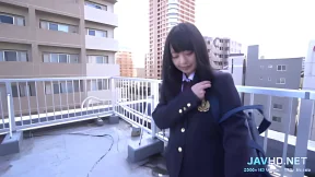 Quivering thighs meet pulsating poles in Jap Sex Skirt Orgy Vol 15