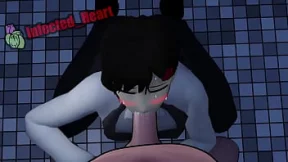 Kobeni's Filthy Face-Fucked Looping Orgy Squeals Echoing Through (Sound)