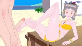 Xenoblade's Beachside Booty-Bumping Bonanza
