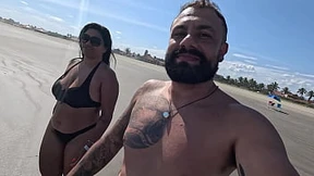 Flicking Whores Get Wicked on Beach Flicking Whores Get Wicked on Beach