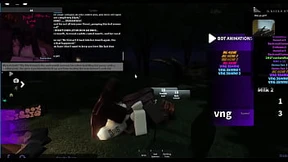 Sweet naive bunny devoured by cock🍆-hungry studs in a torrid ROBLOX tryst
