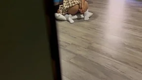 I discover my stepdaughter's massive booty, dressed in her school uniform, receiving a dildo and making me cum with her moans I discover my stepdaughter's massive booty, dressed in her school uniform, receiving a dildo and making me cum with her moans