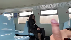 Dirty stranger rode my face like a public carriage to cumshot town