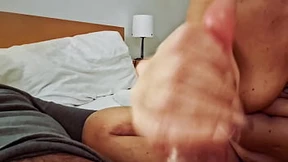 Hot encounter in hotel room, passionate handjob ends with explosive climax🚀 Hot encounter in hotel room, passionate handjob ends with explosive climax🚀