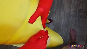 Her Spandex Suit Soaked Three Times From Cumming Queens Unstoppable Orgasm💦 Her Spandex Suit Soaked Three Times From Cumming Queens Unstoppable Orgasm💦