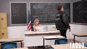 Victor Ray's raw booty destroyed, teacher Adira Allure, no secrets kept