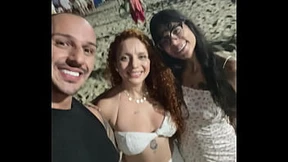 My Redhead Encounter: A NYE Threesome Adventure with My Wife
