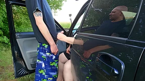 Mature Fat Amateur Mom Jerks Off Young Stepson In Public Carpark