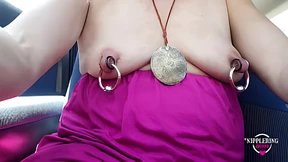 Kinky Nippleringlover Flashes Extreme Pierced Parts On Public Street For Sexy Ass🍑 Action Kinky Nippleringlover Flashes Extreme Pierced Parts On Public Street For Sexy Ass🍑 Action