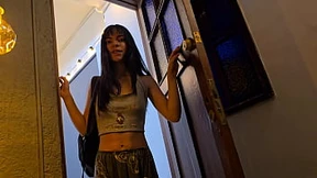 Unknown Beauty Shares Room, Undressed for Hot Action