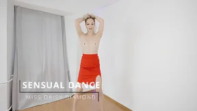 Smutty Office Temptation Dance Nip Slip Tease