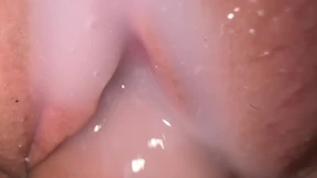 Dirty little slit dripping wet with jizz and lube, Close up creampie cum shot Dirty little slit dripping wet with jizz and lube, Close up creampie cum shot