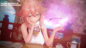 Yae Miko Screaming Sakura Passion烈 Yae Miko Screaming Sakura Passion烈