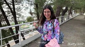 Street Captured Beauty Gangbanged & Glass Goo Licked