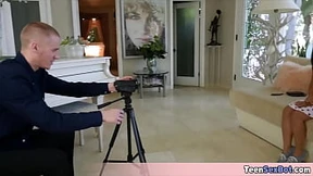 Tiny Gypsy Virgin Battles Her First Massive Dildo Encounter