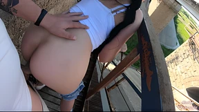 Hot Teen Takes Risky Double Penetration Hot Teen Takes Risky Double Penetration