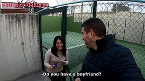 Third Wheel Fuck: Little Mexican Sluice Betrays Her BF