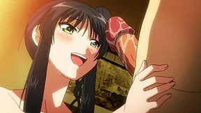 Hentai GF Devours Huge Load then Gets Perfect Suckfest Uncensored