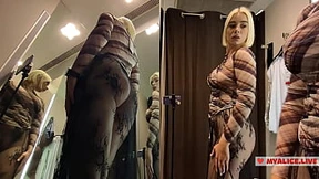 Blonde's Big Tits Tease Through Clothes, UpSkirt淫视Her Pussy🌮️ Blonde's Big Tits Tease Through Clothes, UpSkirt淫视Her Pussy🌮️