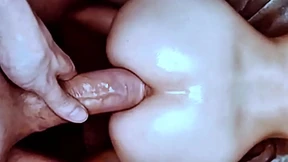 Amateur Anal&#x1F44C; Sex: Teacher Fucks Young College Student's Ass&#x1F351; Doggystyle; Big White Girl Scream In Spanish