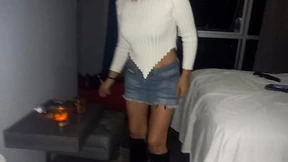 Hot Secretary Gets Hotel Promotion Through Satisfying Pleasures