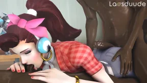 Dva's Thirsty Tongue Telescopes into Every Dick🍆, A World of Pleasure Unfolds Dva's Thirsty Tongue Telescopes into Every Dick🍆, A World of Pleasure Unfolds