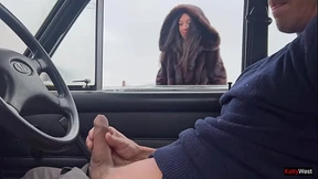 Huge Cumshot Facial After Hot Public Handjob In Outdoor Car Parking With Furcoat Huge Cumshot Facial After Hot Public Handjob In Outdoor Car Parking With Furcoat