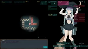 Hentai Game: Hot Witch Gameplay In Lisavile Dungeon RPG