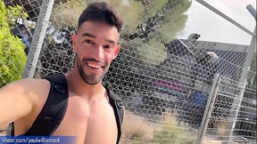 Naked Male Intruder Disgraces Abandoned Building: A XXX Masterpiece